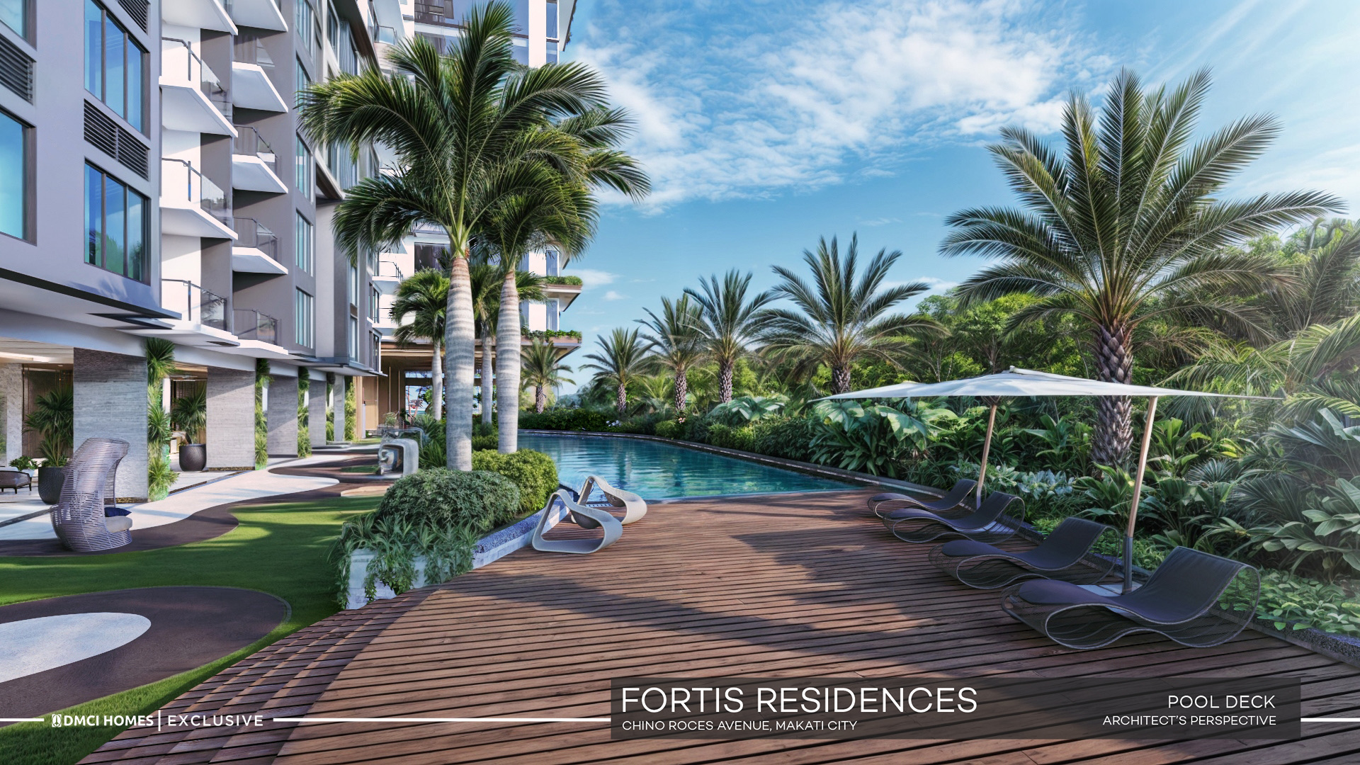 Pool deck