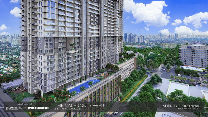 Amenity floor aerial view