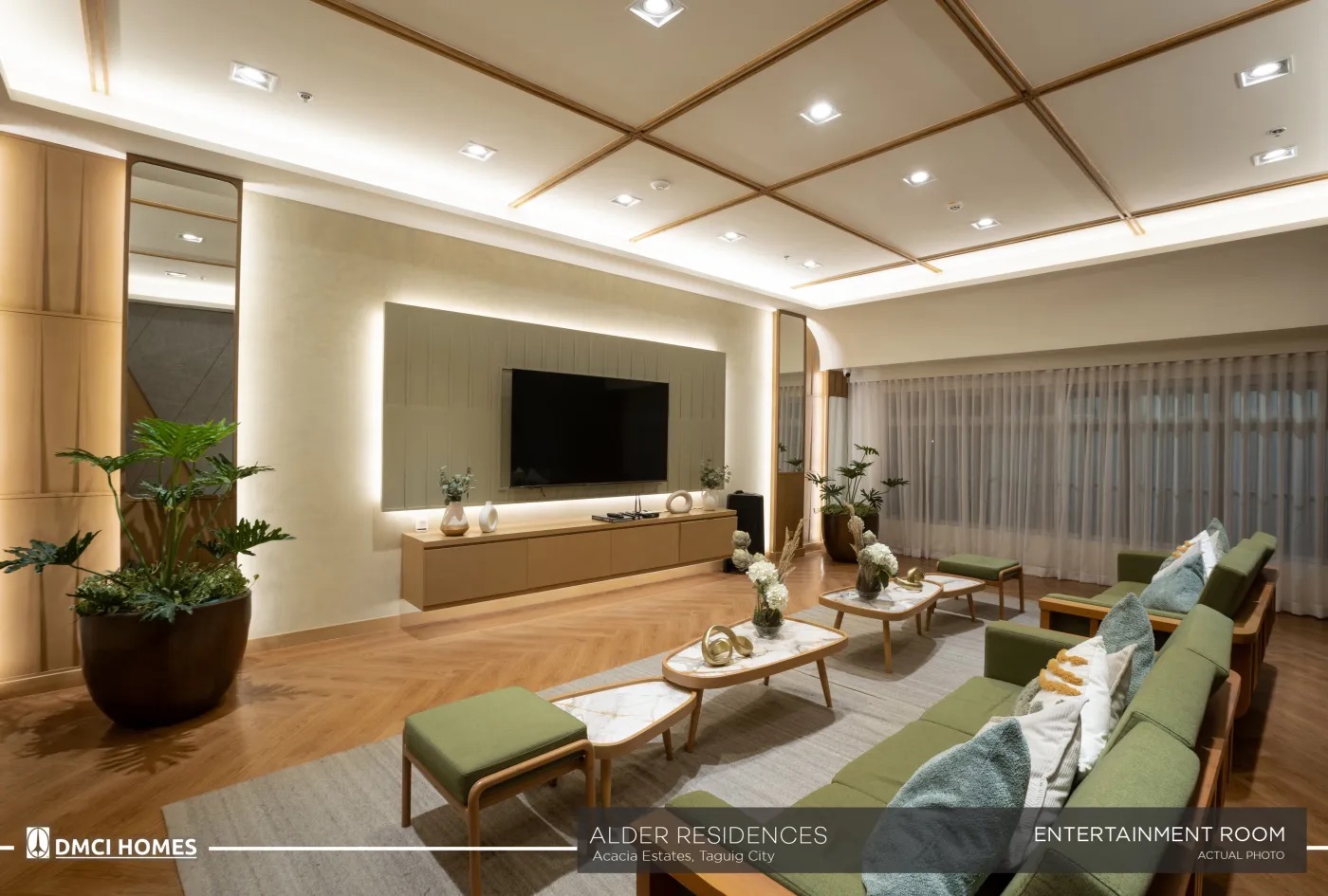 Alder Residences entertainment room