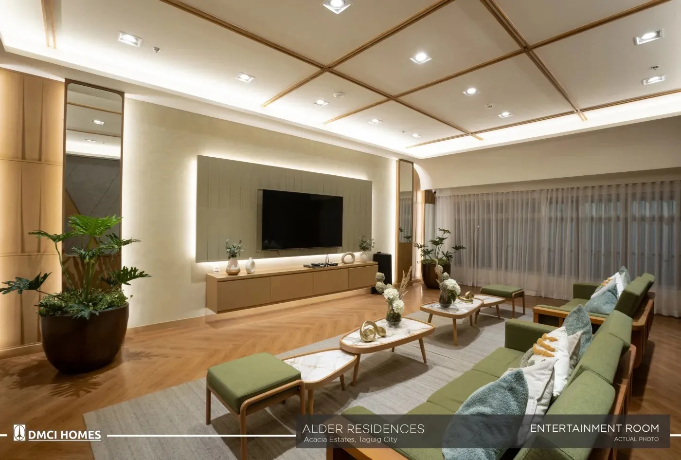 Alder Residences entertainment room