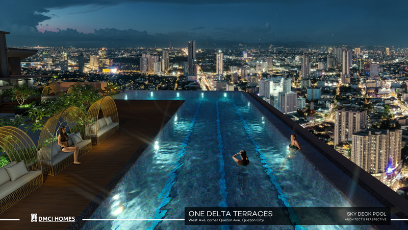 One Delta Terraces sky pool